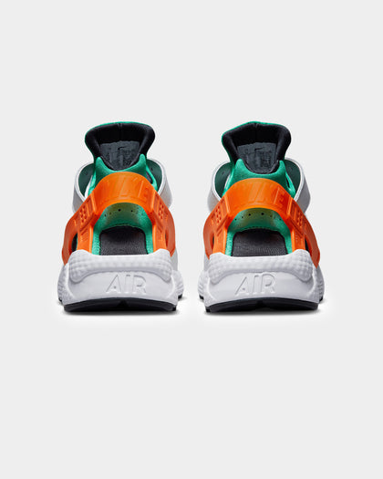Nike Air Huarache White/Safety Orange