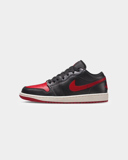 Jordan Women's Air Jordan 1 Low "Bred Sail" Black/Red