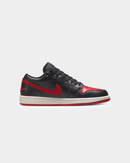Jordan Women's Air Jordan 1 Low "Bred Sail" Black/Red