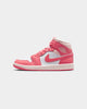 Jordan Women's Air Jordan 1 Mid "Strawberries & Cream" White/Sea Coral