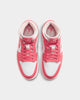 Jordan Women's Air Jordan 1 Mid "Strawberries & Cream" White/Sea Coral
