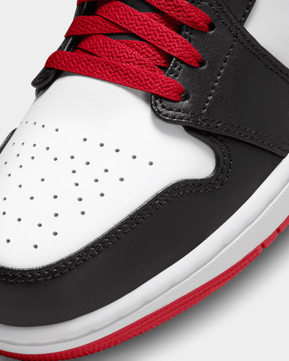 Jordan Air Jordan 1 Mid "Gym Red Black Toe" White/Gym Red