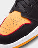 Jordan Kids' Air Jordan 1 Mid SE (GS) "Black Vivid Orange" Black/Vivid Orange