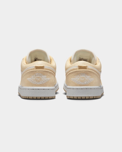 Jordan Women's Air Jordan 1 Low SE "Canvas" Team Gold/Sail