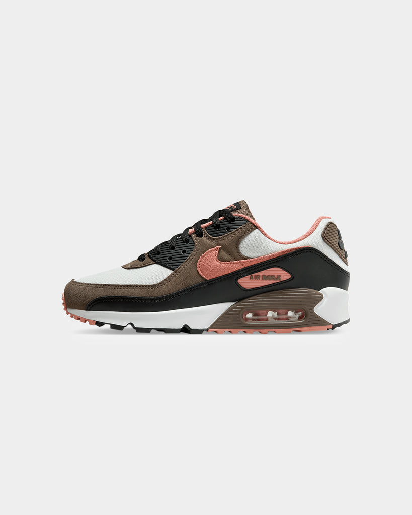 Nike Men's Air Max 90 'Ironstone Red Stardust' - Summit White/Ironstone/Black/Red Stardust Sneakers main image 1