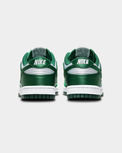 Nike Women's Dunk Low "Satin Green" White/Team Green