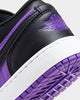 Jordan Kids' Air Jordan 1 Low BG "Black/Purple" Purple Venom/Black