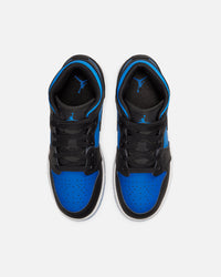 Jordan Kids' Air Jordan 1 Mid (GS) Black/Royal