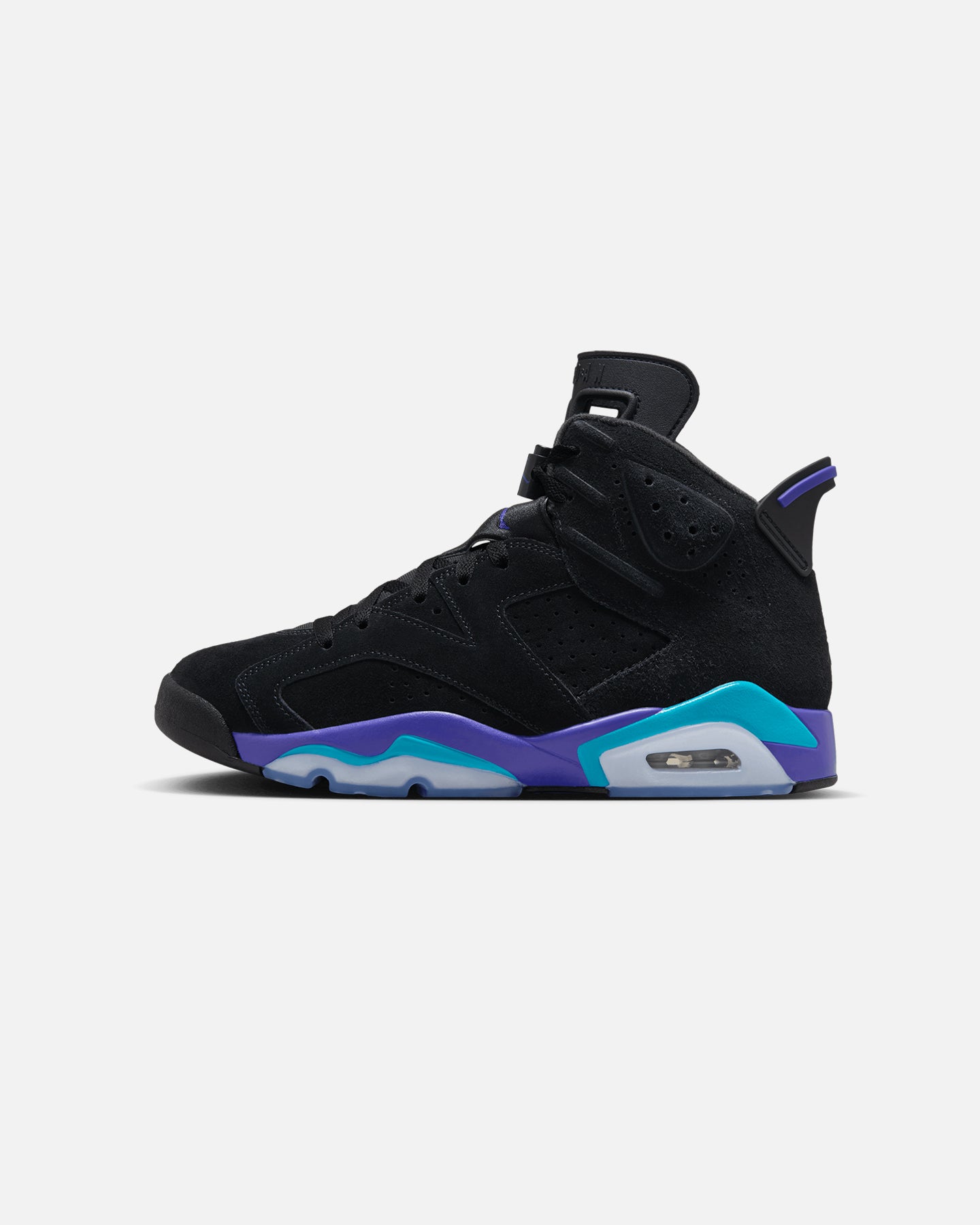 jordan retro 6 black red and blue