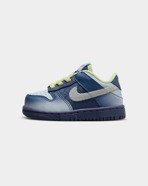 Nike Kids' Dunk Low BT "Halloween" (TC) Diffused Blue/Blue TInt