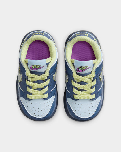 Nike Kids' Dunk Low BT "Halloween" (TC) Diffused Blue/Blue TInt