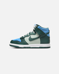 Nike Kids' Dunk High (GS) Deep Jungle/University Blue