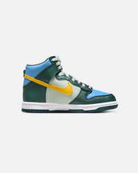 Nike Kids' Dunk High (GS) Deep Jungle/University Blue