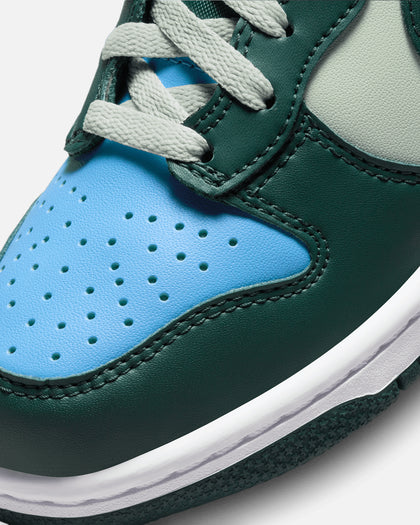 Nike Kids' Dunk High (GS) Deep Jungle/University Blue