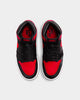 Jordan Women's Air Jordan 1 Retro High OG "Satin Bred" Black/University Red