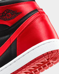 Jordan Women's Air Jordan 1 Retro High OG "Satin Bred" Black/University Red