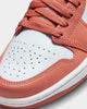 Jordan Women's Air Jordan 1 Low "Pink Salmon" Pure Platinum/Sky J Orange