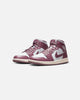 Jordan Women's Air Jordan 1 Mid "Sky J Mauve" Pure Platinum/Sky J Mauve