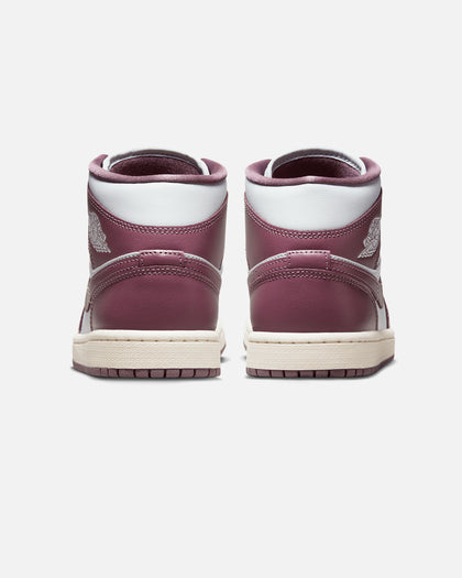 Jordan Women's Air Jordan 1 Mid "Sky J Mauve" Pure Platinum/Sky J Mauve