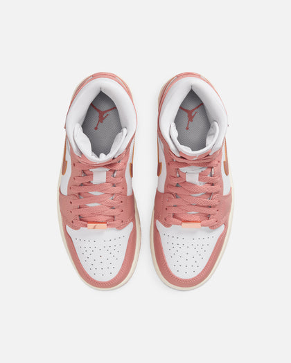 Jordan Women's Air Jordan 1 Mid SE Red Stardust/Metallic Copper