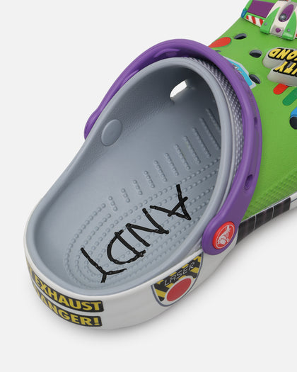 Crocs X Pixar Toy Story  Buzz Lightyear Kids' Classic Clog (GS) Blue Grey