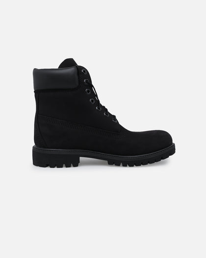 Timberland 6-Inch Premium Boot Black Nubuck 2