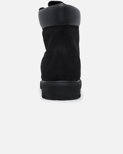 Timberland 6-Inch Premium Boot Black Nubuck 2