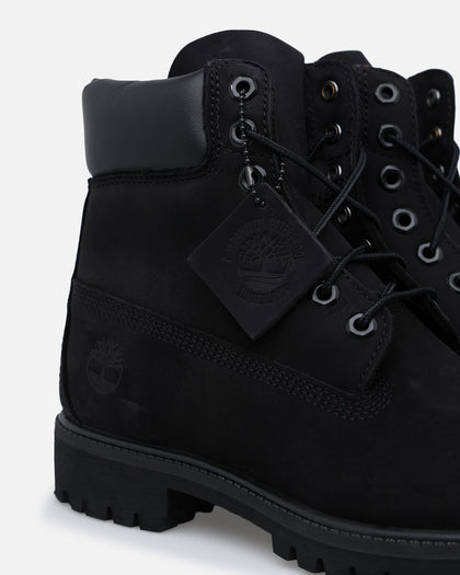 Timberland 6-Inch Premium Boot Black Nubuck 2