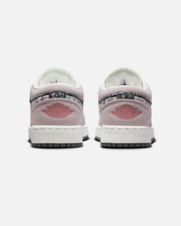 Jordan Kids' Air Jordan 1 Low SE "Floral" (GS) Platinum Violet
