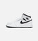 Jordan Kids' Air Jordan 1 Mid (GS) White/Black