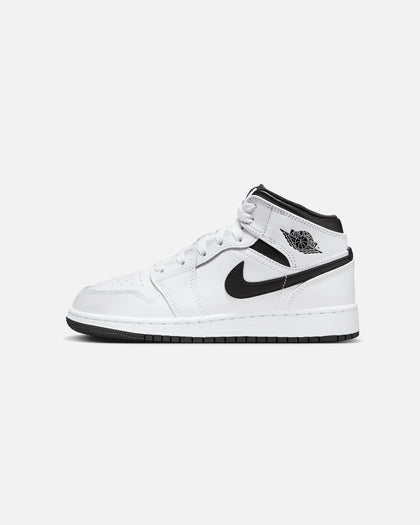 Jordan Kids' Air Jordan 1 Mid (GS) White/Black