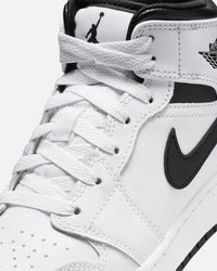 Jordan Kids' Air Jordan 1 Mid (GS) White/Black