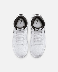 Jordan Kids' Air Jordan 1 Mid (GS) White/Black