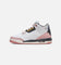 Jordan Kids' Air Jordan 3 Retro "Red Stardust" (GS) White/Anthracite