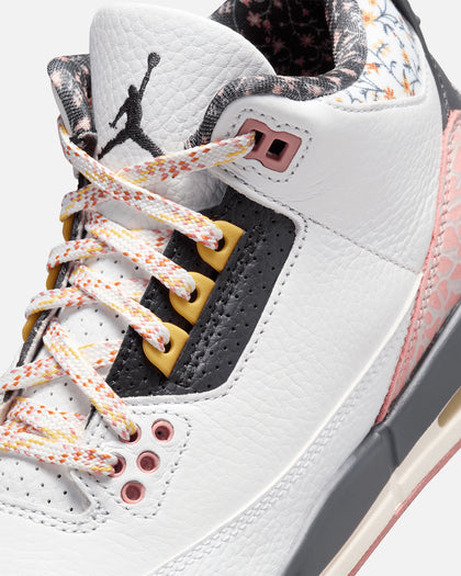 Jordan Kids' Air Jordan 3 Retro "Red Stardust" (GS) White/Anthracite