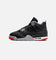 Jordan Kids' Air Jordan 4 Retro (GS) Black/Fire Red