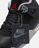 Jordan Kids' Air Jordan 4 Retro (GS) Black/Fire Red
