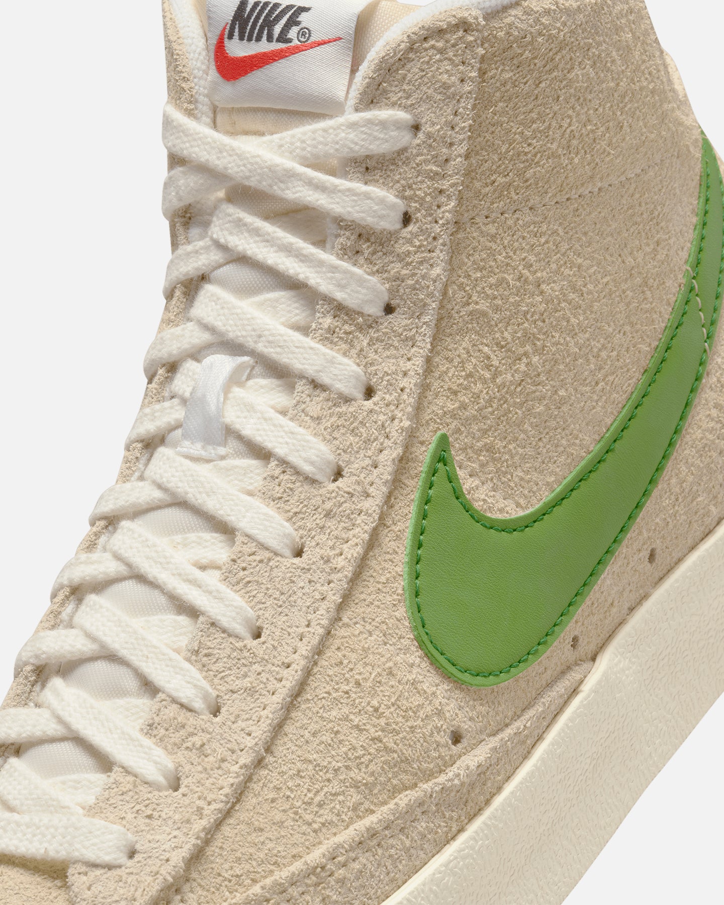 women's nike suede blazer mid vintage sneakers olive