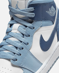 Jordan Women's Air Jordan 1 Mid Sail/Diffused Blue