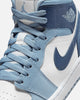 Jordan Women's Air Jordan 1 Mid Sail/Diffused Blue