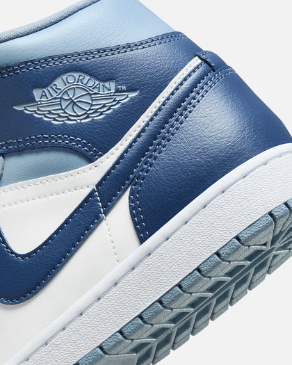 Jordan Women's Air Jordan 1 Mid Sail/Diffused Blue