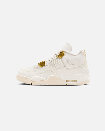 Jordan Women's Air Jordan 4 Retro "White And Gold" Sail/Metallic Gold