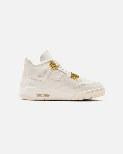 Jordan Women's Air Jordan 4 Retro "White And Gold" Sail/Metallic Gold