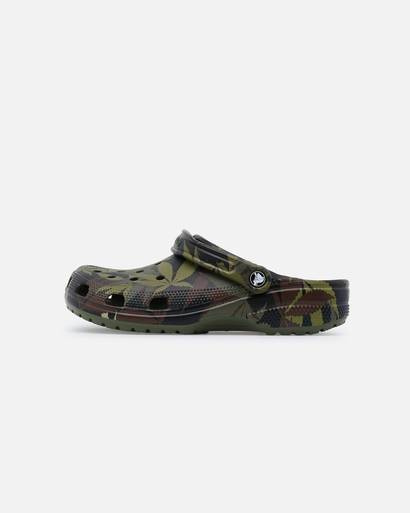 Crocs Classic Graphic Clog Army Green Camo
