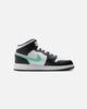Jordan Kids' Air Jordan 1 Mid (GS) White/Green Glow