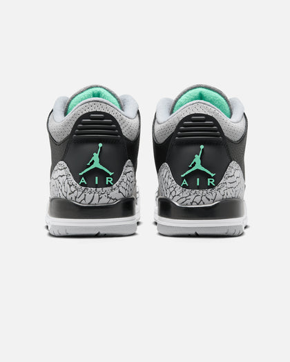 Jordan Kids' Air Jordan 3 Retro (GS) Black/Green Glow