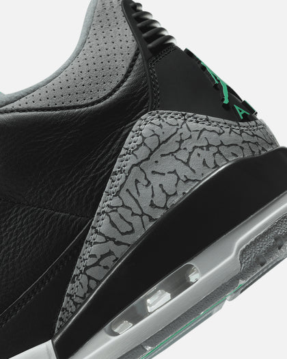 Jordan Kids' Air Jordan 3 Retro (GS) Black/Green Glow