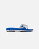 Nike Air Max 1 Slides White/Royal Blue