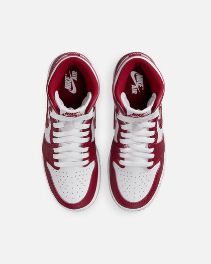 Jordan Kids' Air Jordan 1 High OG (GS) "Team Red" White/Team Red