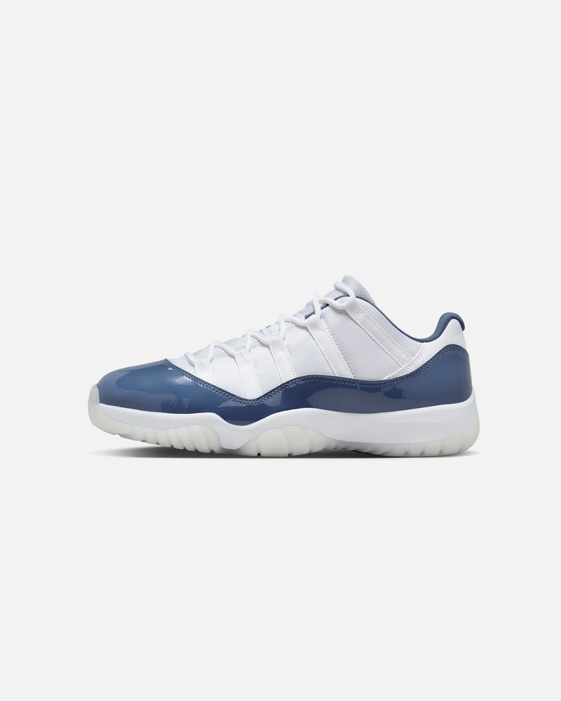 jordan 11 white blue low